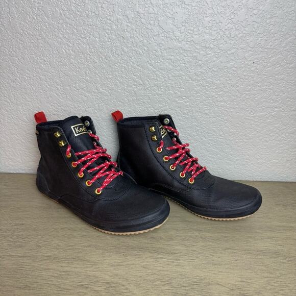 Keds Women's Scout Black Canvas‎ Boots WF58419 – Size 8.5 - Picture 1 of 6